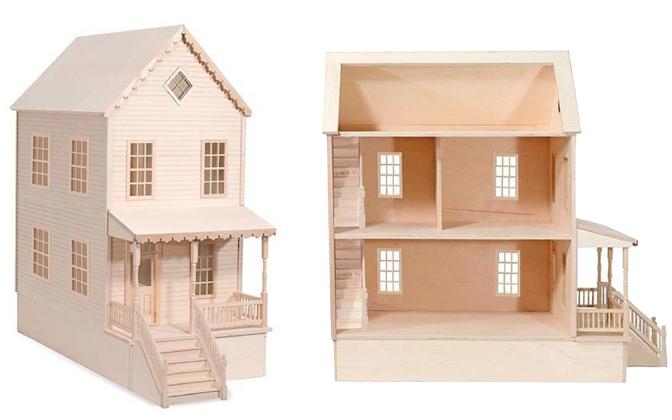 build your own dollhouse furniture kits