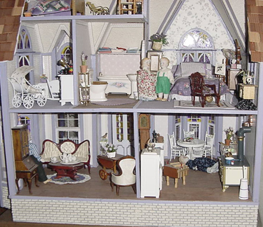 dura craft heritage dollhouse kit